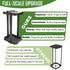 Toconv 20 Collapsible Trash Bag Holder with Pcs Trash Bags, Portable Trash Can with Trash Bag Storage, Waste Bin