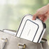G.a HOMEFAVOR Stainless Steel Bento Lunch Box - 1200 ml/40 oz Large Leak Proof Lightweight Container for Sandwich,