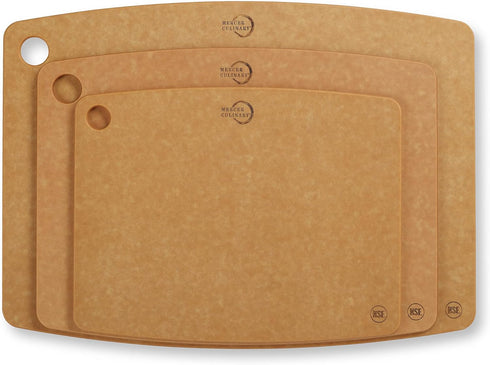 Mercer Culinary Composite Cutting Board, 14 9/16" x 10 13/16", NSF Certified, Brown