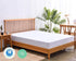 Twin Size Waterproof Cooling Mattress Protector Pad, Soft Noiseless Fitted Sheet Style for Kids Adults, White