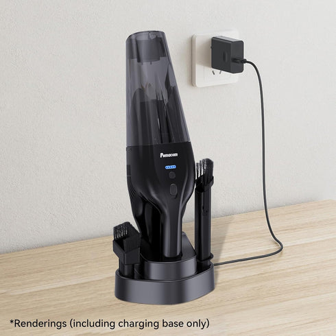 Charging Dock Base Convenient Type-C - Storage Brush and Quick Charge Hand Vacuum with 5V-2A USB Cable T24 for Pemacom Handheld Vacuum DW688 (No Adapter)