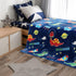 2 3 4 5 6 7 8 9 10 50"x60" SALIMAH Glow in The Dark Blanket Dinosaur Gifts for Girls, Toys for Girls Boys Age Year Old