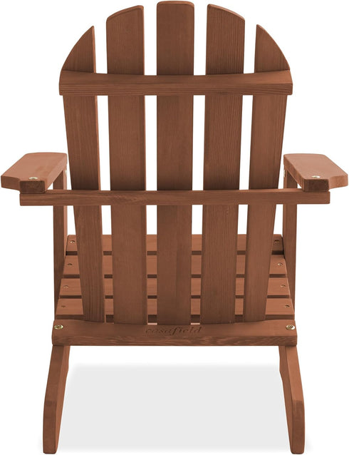 Casafield Children's Adirondack Chair, Cedar Wood Outdoor Kid's Chairs for Patio, Deck, Lawn and Garden, Partially