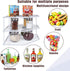 AKAZA 3-Tier Counter Counter Corner Shelf and Cabinet Organizer - Cabinet Storage Shelf Rack, ShelvesKitchen