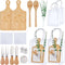 Baby Shower Prizes for Game Winners Bamboo Cheese Board Spoon Fork Butter