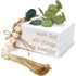 Mini Decorative Coffee Table Books - Set of 3 Faux Books for