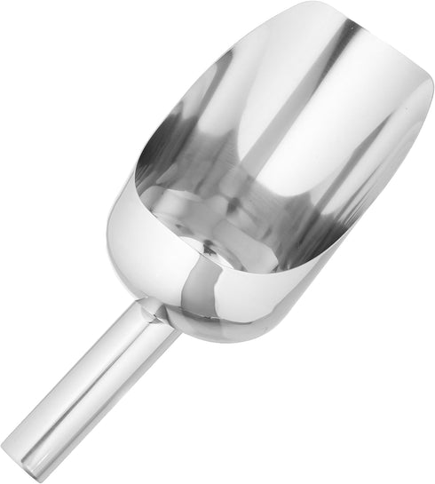 Winco Stainless Steel Utility Scoop, Medium, 2-Quart