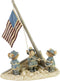 Enesco Tails with Heart Remembering 9/11 Figurine, 6.93 Inch, Multicolor