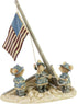 Enesco Tails with Heart Remembering 9/11 Figurine, 6.93 Inch, Multicolor