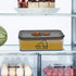 Yomjarl Cheese Container for Refrigerator,Cream Cheeses Storage Box,Cheese Keeper with Airtight Lid and Time