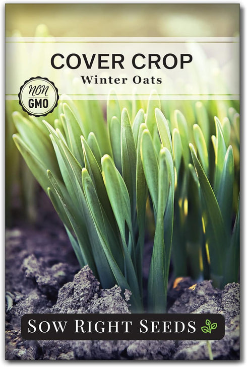 Sow Right Seeds - Winter Oats Seed for Planting - Cover Crops