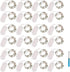 YJFWAL 24 Packs Fairy Lights, Battery Operated, 10.2FT 30LEDs Copper Wire Firefly Lights for DIY Christmas Decor