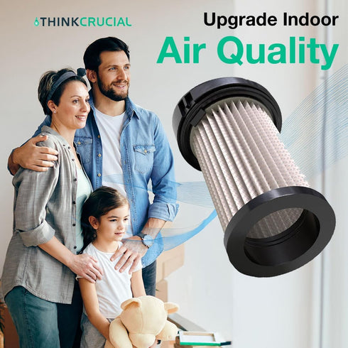 Think Crucial Replacement Vacuum Filter for Eye-Vac Professional Units, Compatible with Part # EV-PMF