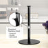 OBODING Black Paper Towel Holder for Countertop, Kitchen and Bathroom Organization for Standard and Large Size Rolls