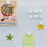 ZDZBLX 30 Pack Fridge Magnets, Strong Heavy Duty Small Round Magnets for Whiteboard, Cute Locker, Kitchen, Office