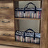 Evelots 4 Pack CD Storage Bags, Clear PVC Plastic Holds 192 CDs with Cases, Strong Handles for Protection