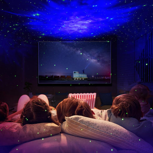 2025 Cute Room Decor Aesthetic - Pink Astronaut Galaxy Projector for Teen Girls Bedroom, Star Projector Night Light