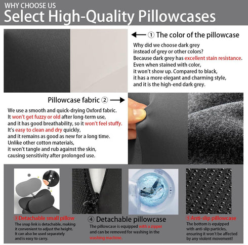 jatleyming 27 Memory Foam Wedge Pillow Couples Pillow - Intimacy Butt Pillow Cushion for Lumbar Support, Lift