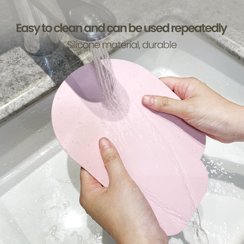 Silicone Toothbrush and Razor Holder, Reusable Shower Caddy with Suction Cup, Suitable for Wall or Mirror Use, Bathroom