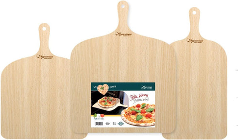 Eppicotispai Birchwood Pizza Peel, 23 x 50 cm/9.05 x 19.7", Brown Kitchen Tool