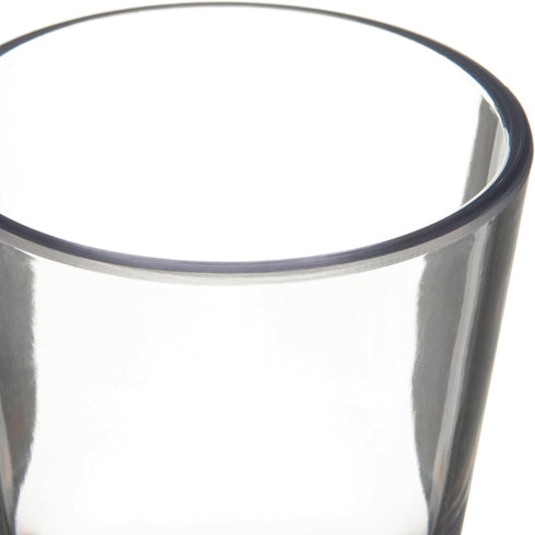 Carlisle FoodService Products Alibi Round Clear Glass, 1.8 Ounces, (Pack of 24) for Restaurants, Catering