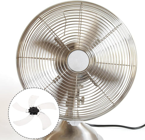 Holibanna 5 Floor Fan Blade, Alloy Fan Leaves for Table and Pedestal Fans, Indoor Fan Accessory