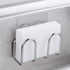 KESOL Kitchen Sponge Holder, Sink Caddy for Sponges, Scrubbers, Soap, Rustproof SUS304 Stainless Steel Accessories