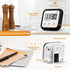 Kitchen Timers for Cooking, Magnetic Digital Timers 2 Pack for Classroom, Kids, Teachers, Black