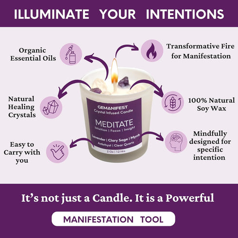 Fertility Candle for Women Trying to Conceive, Rose, Jasmine and Lilac Scented Candles Gifts for Women, Soy Non-Toxic