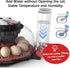 WYD2ANG 12 (M12 Smart Chicken Incubators for Hatching Eggs with Automatic Turner Small Poultry Duck Quail Egg Incubator