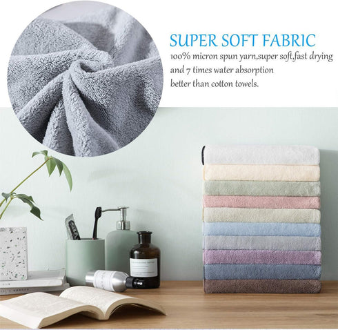 4 Set Sets 1 1 2 Xinrjojo Piece Microfiber Bath Towels Quick Dry Bath Towel Travel Sports Fitness Yoga Towel