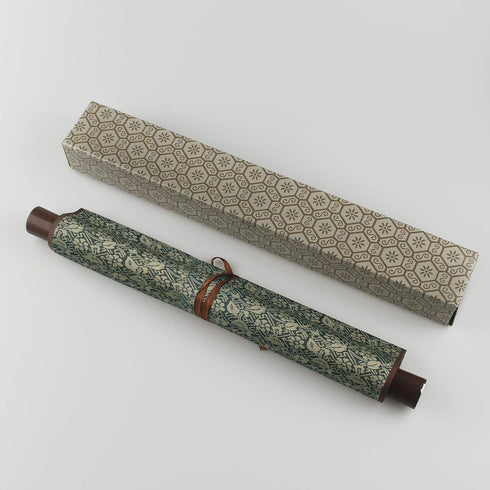 AtfArt Asian Wall Decor, Beautiful Silk Scroll Painting Flowers - Proud Plum, Iron Heart Oriental Wall Hanging