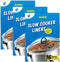 Small Slow Cooker Liners, Disposable Cooking Bags for 1QT to 3QT Pots (48)