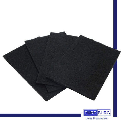 PUREBURG HPAF60 True HEPA Replacement Filter Set - Compatible with Holmes Filter B, HAPF600, Bionaire GE Air Purifiers