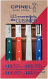 Opinel Les Essentials - Small Kitchen 4 Piece Knife Set, Corrosion Resistant High Carbon Steel (Primo)