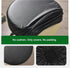Set 2, 12-15 Inch FUANGUI Bar Stool Covers Round of Waterproof PU Seat Covers With Elastic Bands, Chair Covers Washable