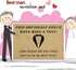 Teling 8 Pieces Groomsmen Proposal Gift Cards, 7 Funny Will You Be My Groomsman Cards for Wedding Party Supplies