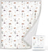 GRSSDER Cotton Muslin Quilt Blanket - Silky Soft and Breathable Kids' Throw
