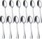 HANSGO 12PCS Mini Stainless Steel Demitasse Espresso Spoons, 4.9 Inch for Tea, Cake, Dessert, Ice Cream