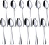 HANSGO 12PCS Mini Stainless Steel Demitasse Espresso Spoons, 4.9 Inch for Tea, Cake, Dessert, Ice Cream