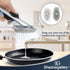 Brush Refills for OXO Dish Brush, 4 Pack, Soap Dispensing Head Replacement for Scrubber (Grey)