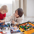 Mecozone 4 Set PCS Toys Storage Bag, Classic Bricks Building Storage Bag, Travel Case for Building Toys, Puzzles
