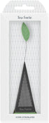 Tea Forte Icon Stainless Steel Loose Leaf Tea Infuser - Extra Fine Strainer with Silicone Leaf