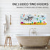 Slip40 16 Inch PRATIQUE Kids Bath Mat for Tub Non X Extra Long Kids Bathtub Mat Ocean Bathtub Shower Mat Safety Anti