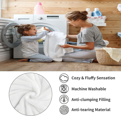 50x60-Inch Cute Dog Paw Print Theme Blanket Lightweight and Compact for Easy Folding, Anti-Pill, Wrinkle-Resistant