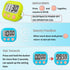 Classroom Timers for Teachers Kids, Large Magnetic Digital Timer 2 Pack