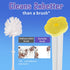 wutfuooo 60pcs Set Disposable Toilet Brush Cleaning System with Refills Pads Replacement Heads, Toilet Cleaning Stick