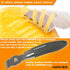 Grater Citrus Slicer with Channel Knife, Stainless Steel, Non-slip Rubber Handle, 2-pcs Multi-tool Set
