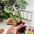 Clear Glass Stirring Spoons, Transparent Crystal Teaspoons, Mixing Spoon for Milk, Cocktail, Ice Cream Scoop