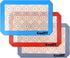 Small Macaron Silicone Baking Mat, 3 Pack Quarter Sheet Baking Mats (11.8 x 7.8 IN) for Macarons, Cookies, Pastry, Pizza